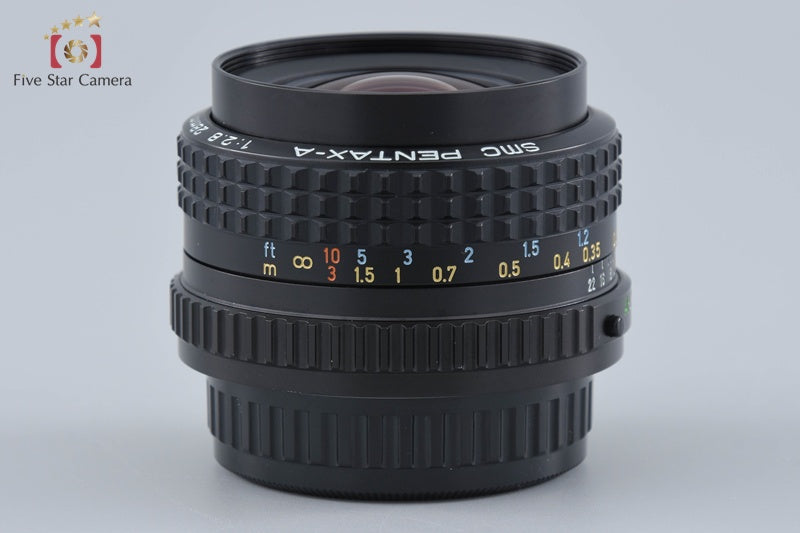 Pentax SMC A 28mm f/2.8 K Mount Lens