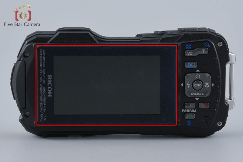 Ricoh PENTAX WG-30 Black 16.0 MP Waterproof Action Camera