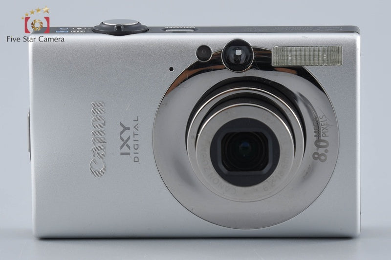 Canon IXY Digital 20 IS Silver 8.0 MP Digital Camera