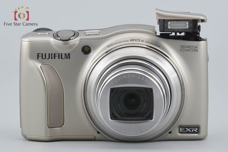 Fujifilm FinePix F800EXR Champagne Gold 16.0 MP Digital Camera w/ Box