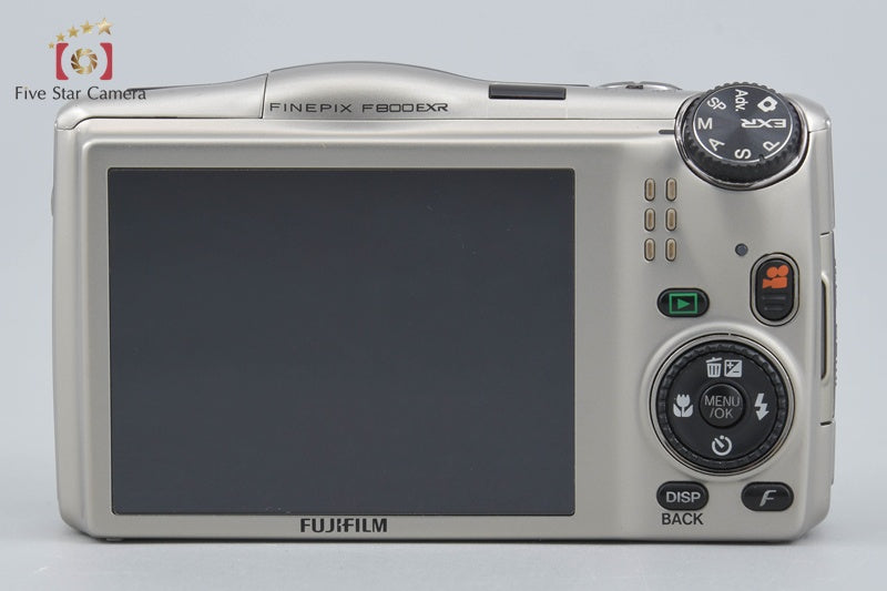 Fujifilm FinePix F800EXR Champagne Gold 16.0 MP Digital Camera w/ Box