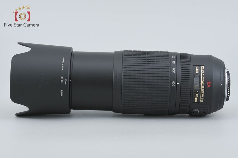 Nikon AF-S NIKKOR 70-300mm f/4.5-5.6 G ED VR w/ Box