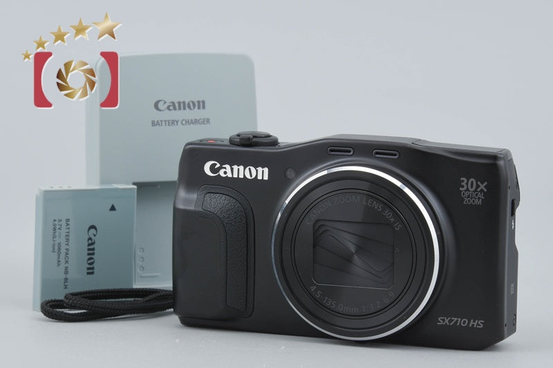 Canon PowerShot SX710 HS Black 20.3 MP Digital Camera