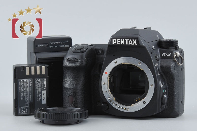 RICOH PENTAX K-3 24.3 MP DSLR Camera Body