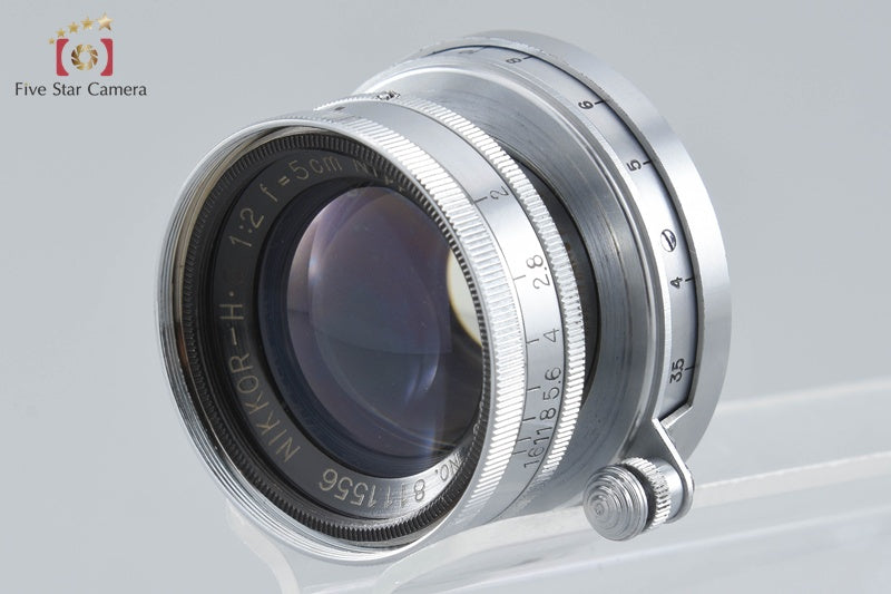 Nikon NIKKOR-H.C 50mm f/2 L39 LTM Leica Thread Mount Lens