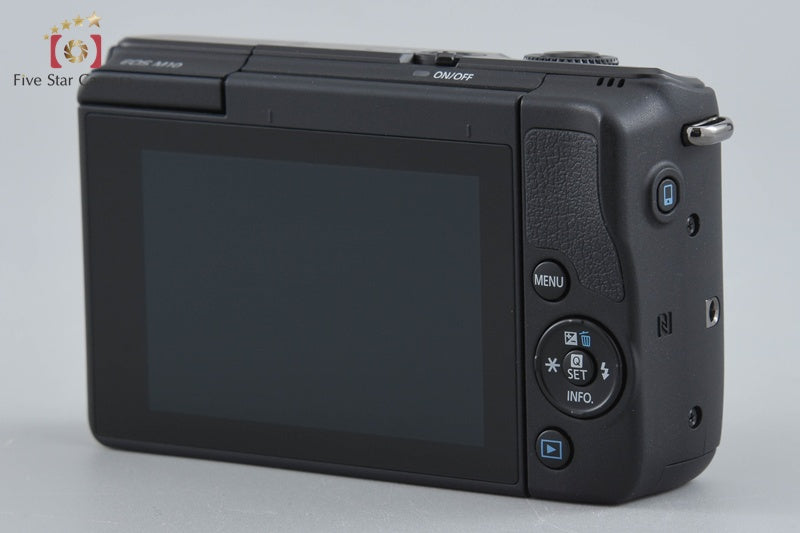 Canon EOS M10 Black 18.0 MP Digital Mirrorless Camera 15-45 Lens w/ Box