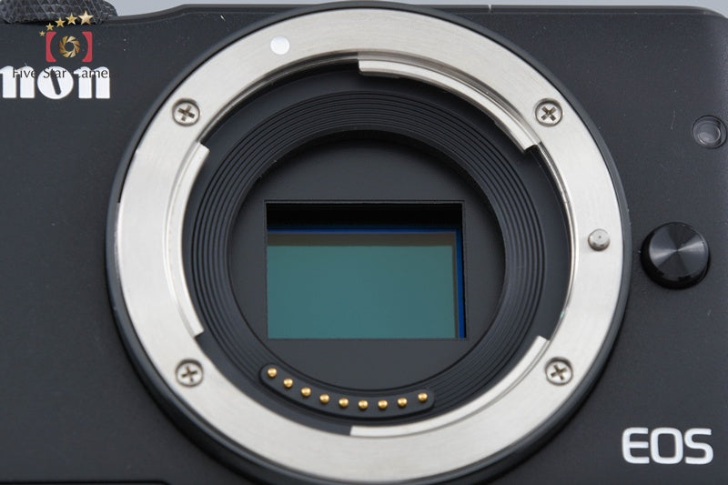 Canon EOS M10 Black 18.0 MP Digital Mirrorless Camera 15-45 Lens w/ Box