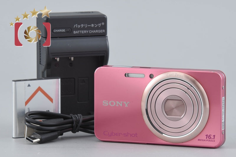 Sony Cyber-Shot DSC-W570 Pink 16.1 MP Digital Camera [Japanese Language Only]