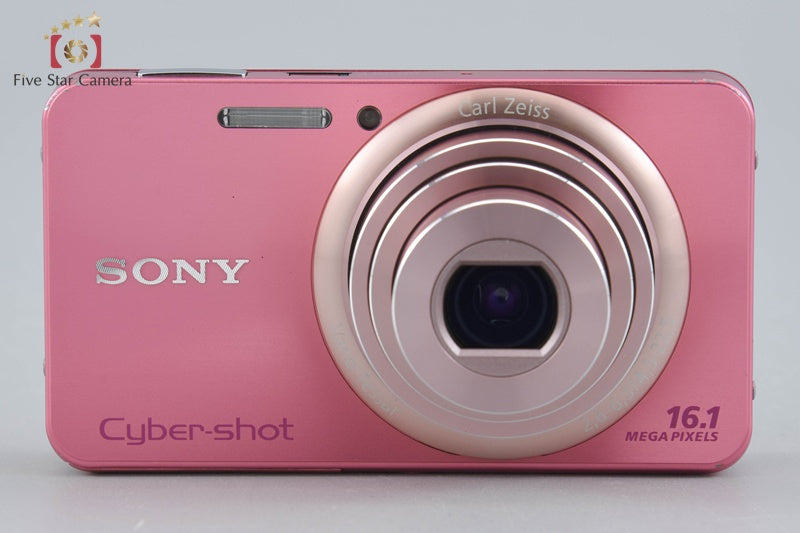 Sony Cyber-Shot DSC-W570 Pink 16.1 MP Digital Camera [Japanese Language Only]