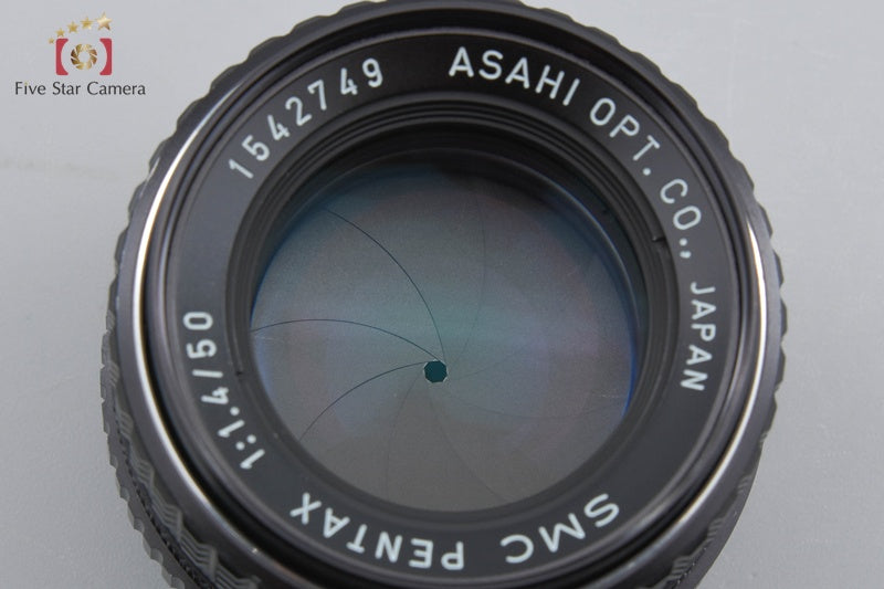 PENTAX SMC 50mm f/1.4 K Mount Lens
