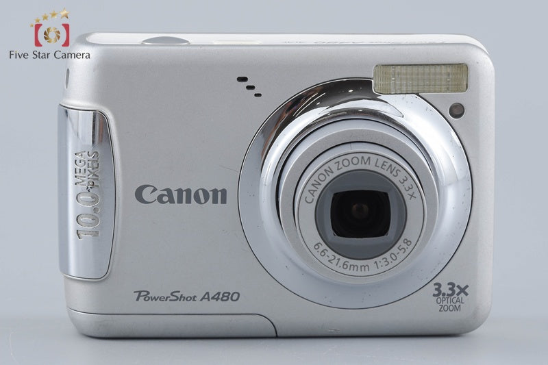 Canon PowerShot A480 Silver 10.0 MP Digital Camera