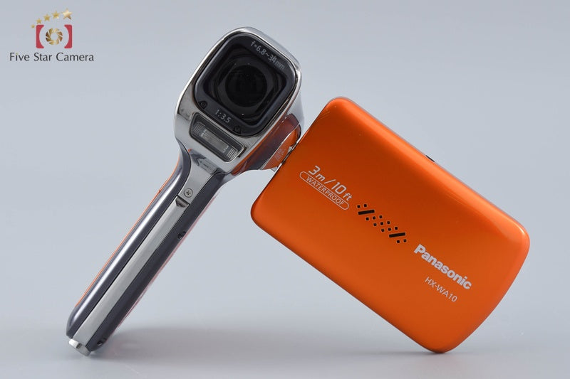 Panasonic HX-WA10 Sunshine Orange 16.0 MP Digital Movie Camera w/ Box