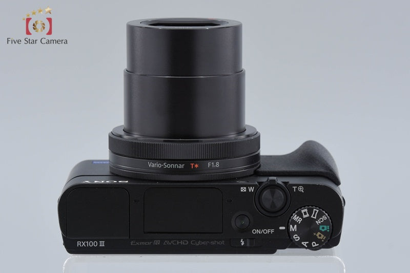 Sony Cyber-shot DSC-RX100M3 20.1 MP Digital Camera [Japanese Language Only]