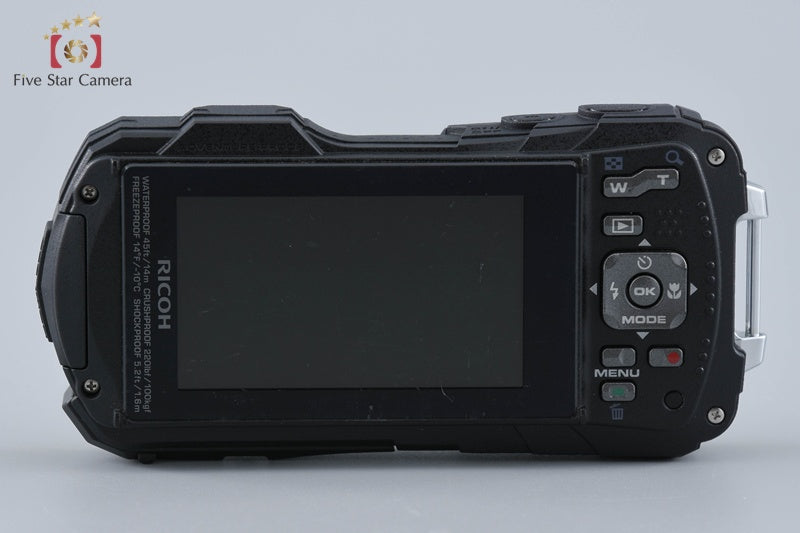 "Shutter count 12" Ricoh PENTAX WG-60 Red 16.0 MP Waterproof Action Camera