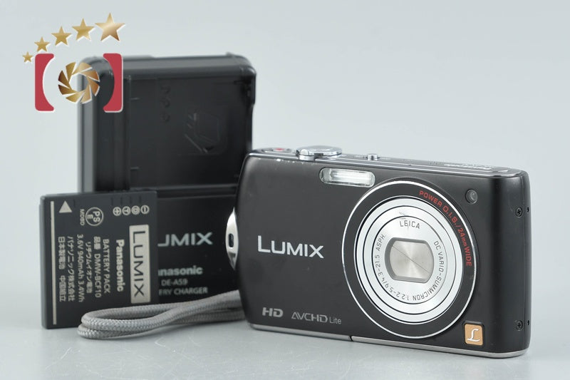 Panasonic LUMIX DMC-FX70 Black 14.1 MP Digital Camera [Japanese Language Only]
