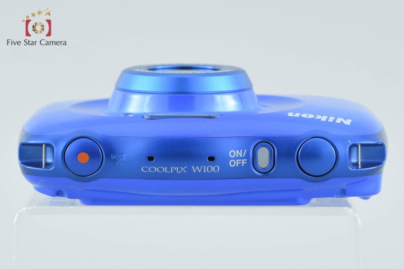 Nikon COOLPIX W100 Blue 13.2 MP Digital Camera