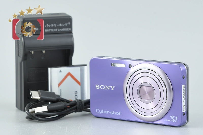 Sony Cyber-Shot DSC-W570 Violet 16.1 MP Digital Camera [Japanese Language Only]
