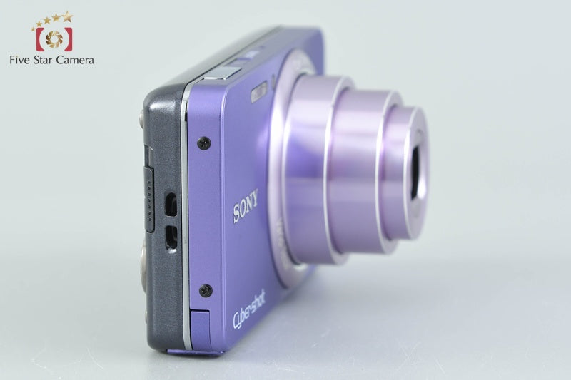 Sony Cyber-Shot DSC-W570 Violet 16.1 MP Digital Camera [Japanese Language Only]