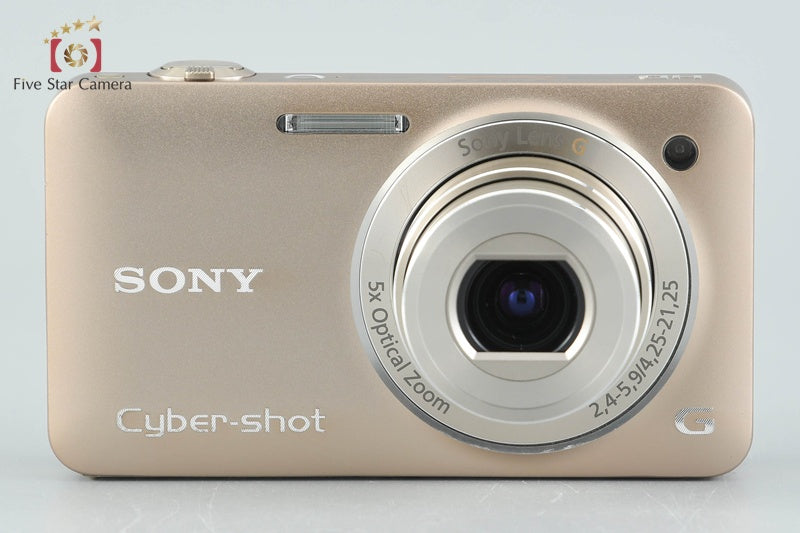 Sony Cyber-Shot DSC-WX5 Gold 12.2 MP Digital Camera [Japanese Language Only]