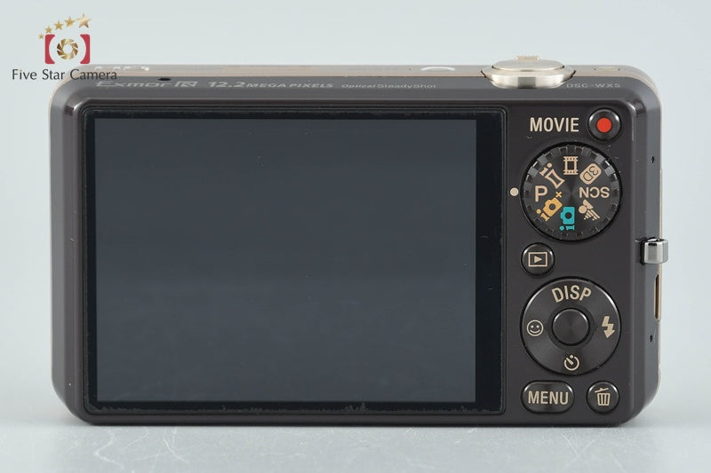 Sony Cyber-Shot DSC-WX5 Gold 12.2 MP Digital Camera [Japanese Language Only]
