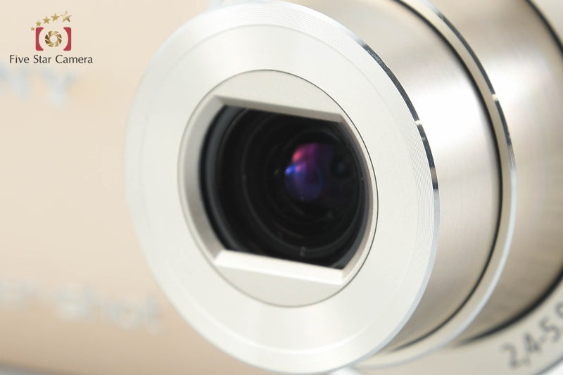 Sony Cyber-Shot DSC-WX5 Gold 12.2 MP Digital Camera [Japanese Language Only]