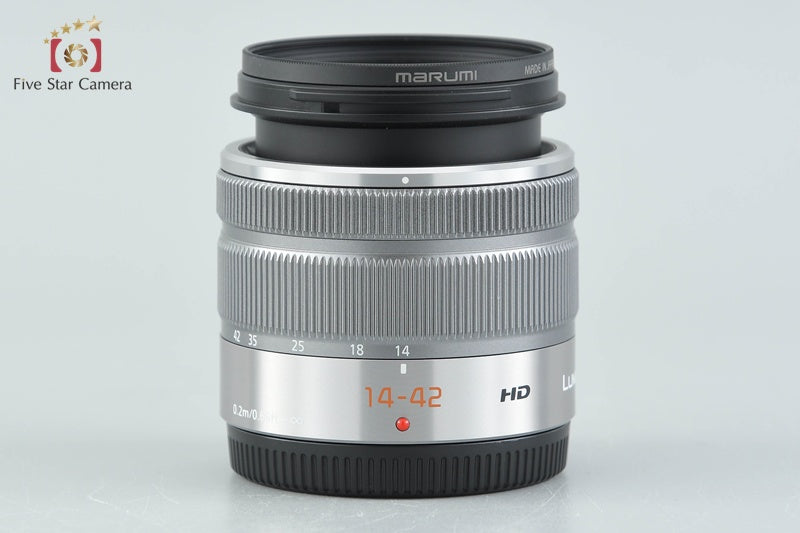 Panasonic LUMIX G VARIO 14-42mm f/3.5-5.6 ASPH. MEGA O.I.S. H-FS1442A Black