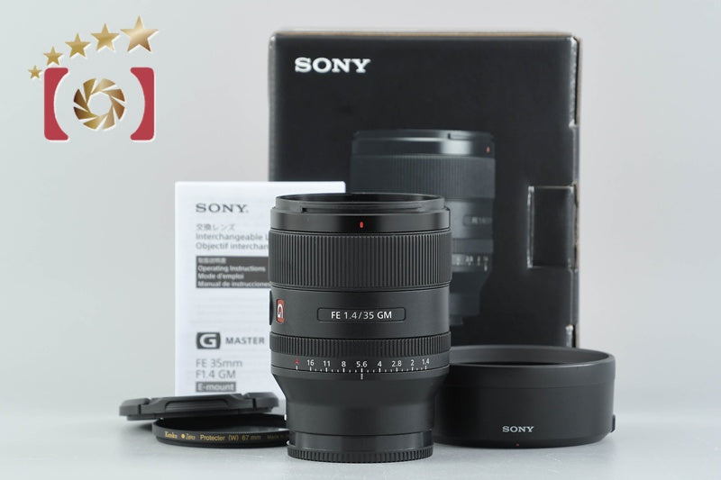 Sony FE 35mm f/1.4 GM SEL35F14GM w/ Box