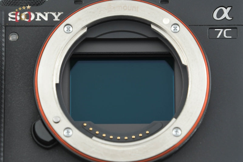 SONY α7C ILCE-7C Black 24.2 MP Digital Camera [Japanese Language Only]