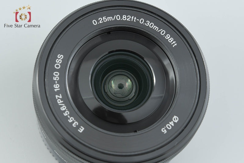 SONY E PZ 16-50mm f/3.5-5.6 OSS SELP1650 Black Sony E Mount