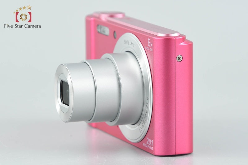 Sony Cyber-Shot DSC-W810 Pink 20.1 MP Digital Camera [Japanese Language Only]