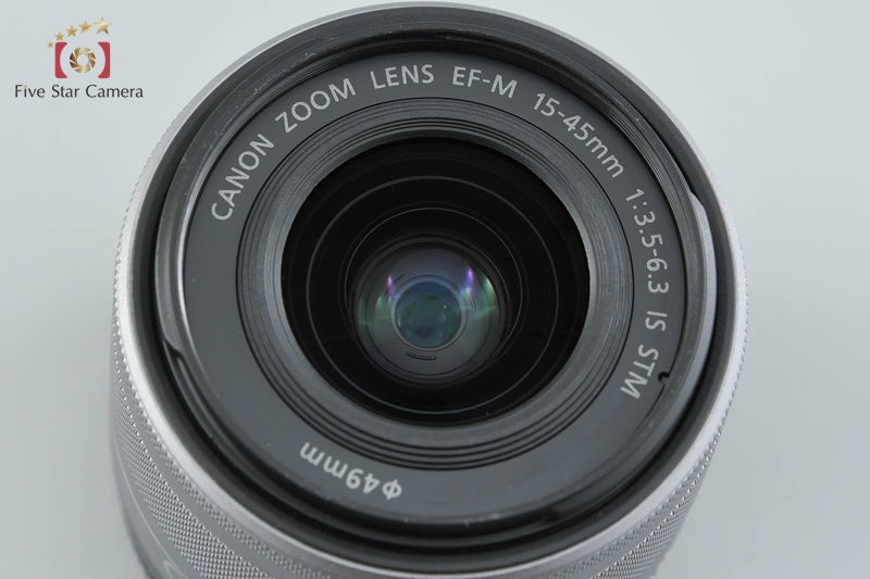Canon EF-M 15-45mm f/3.5-6.3 IS STM Silver