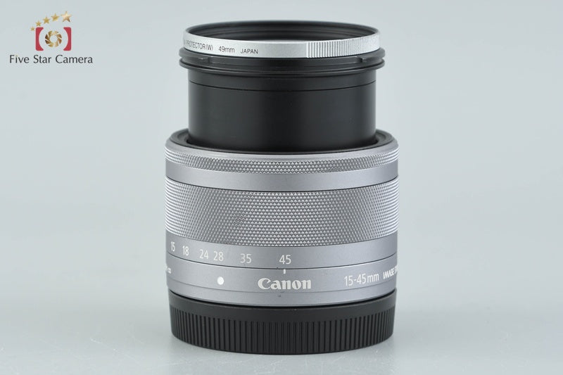 Canon EF-M 15-45mm f/3.5-6.3 IS STM Silver