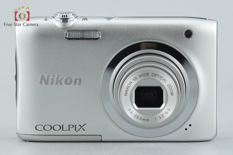 Nikon COOLPIX A100 Silver 20.0 MP Digital Camera w/ Box
