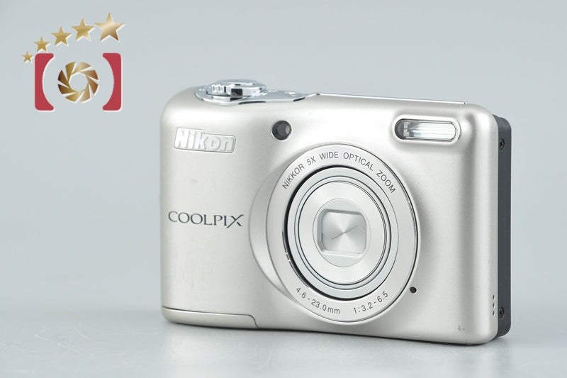 Nikon COOLPIX L30 Silver 20.0 MP Digital Camera