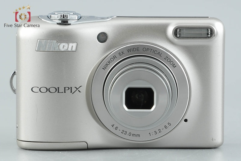 Nikon COOLPIX L30 Silver 20.0 MP Digital Camera