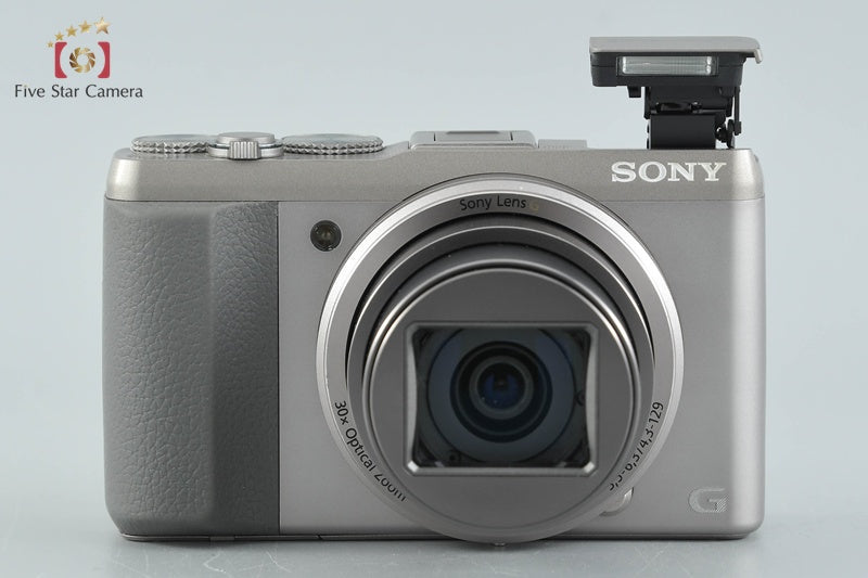 SONY Cyber-shot DSC-HX50V Silver 20.4 MP Digital Camera [Multiple Languages]