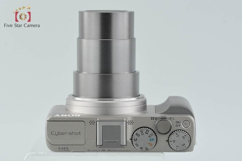 SONY Cyber-shot DSC-HX50V Silver 20.4 MP Digital Camera [Multiple Languages]