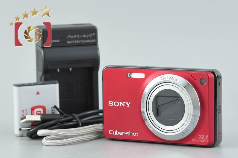 SONY Cyber-shot DSC-W270 Red 12.1 MP Digital Camera [Japanese Language Only]