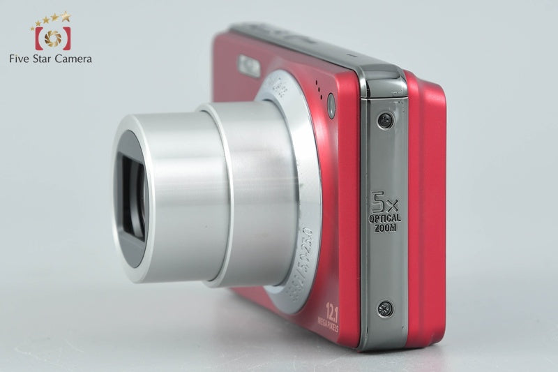 SONY Cyber-shot DSC-W270 Red 12.1 MP Digital Camera [Japanese Language Only]