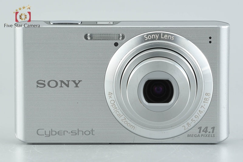 Sony Cyber-Shot DSC-W610 Silver 14.1 MP Digital Camera [Japanese Language Only]