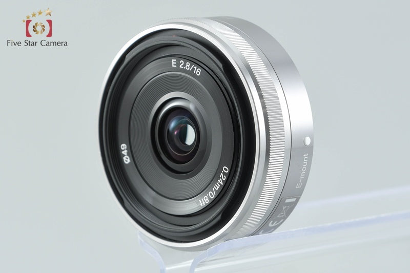 SONY E 16mm f/2.8 SEL16F28