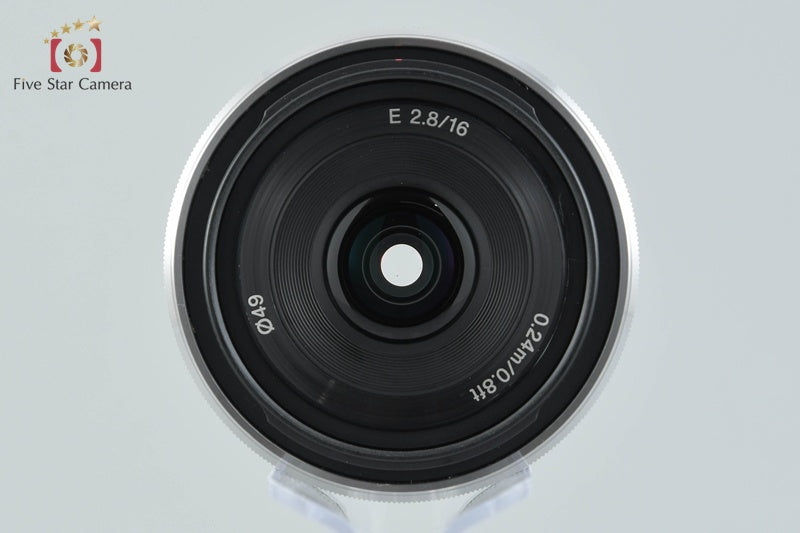 SONY E 16mm f/2.8 SEL16F28