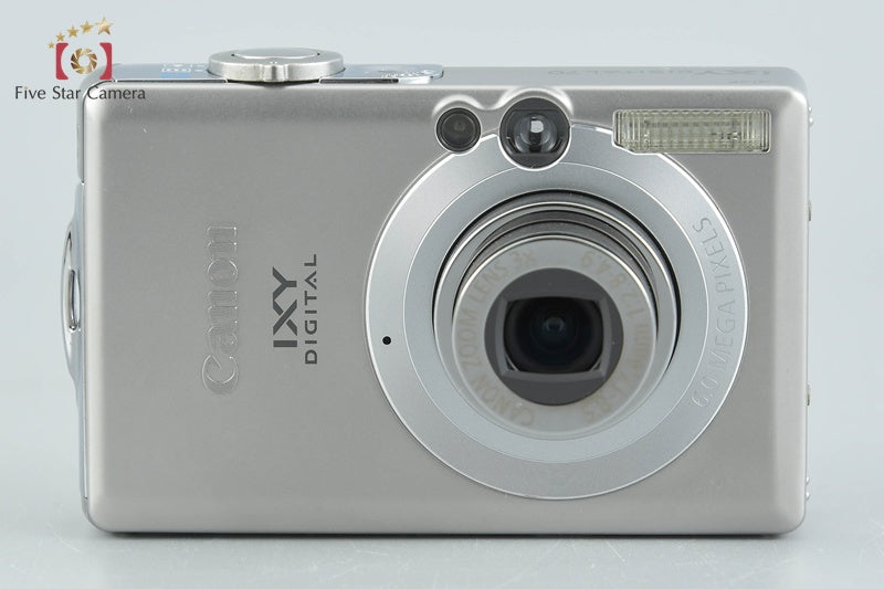 Canon IXY Digital 70 Silver 6.0 MP Digital Camera w/ Box