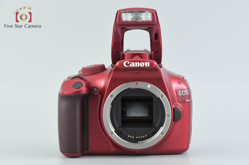 "Count 164" Canon EOS Kiss X50 / Rebel T3 / 1100D Red 12.2 MP 18-55 Lens