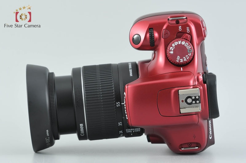 "Count 164" Canon EOS Kiss X50 / Rebel T3 / 1100D Red 12.2 MP 18-55 Lens