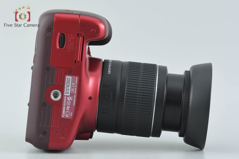 "Count 164" Canon EOS Kiss X50 / Rebel T3 / 1100D Red 12.2 MP 18-55 Lens