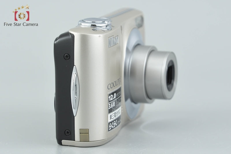 Nikon COOLPIX L22 Champagne Silver 12.0 MP Digital Camera