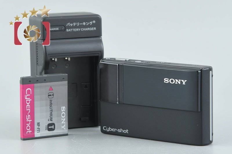 SONY Cyber-shot DSC-T10 Black 7.2 MP Digital Camera [Japanese Language Only]