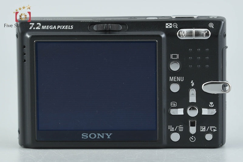 SONY Cyber-shot DSC-T10 Black 7.2 MP Digital Camera [Japanese Language Only]