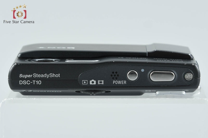 SONY Cyber-shot DSC-T10 Black 7.2 MP Digital Camera [Japanese Language Only]